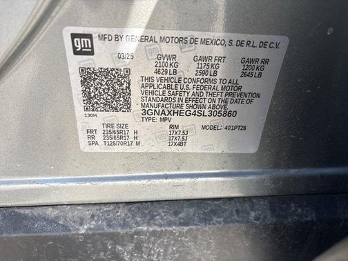 2025 Chevrolet Equinox 1LT