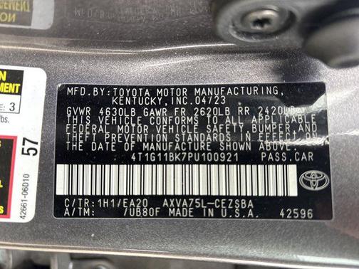 2023 Toyota Camry SE