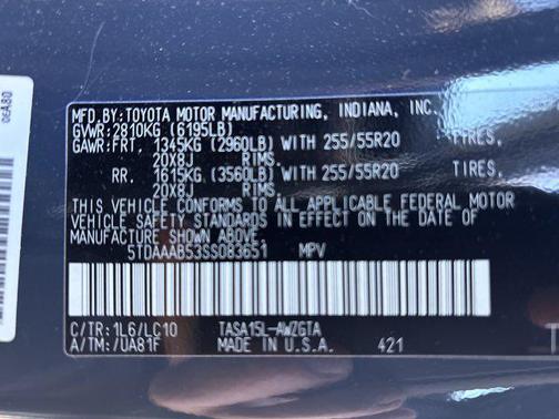 2025 Toyota Grand Highlander Limited