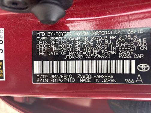 2010 Toyota Prius III