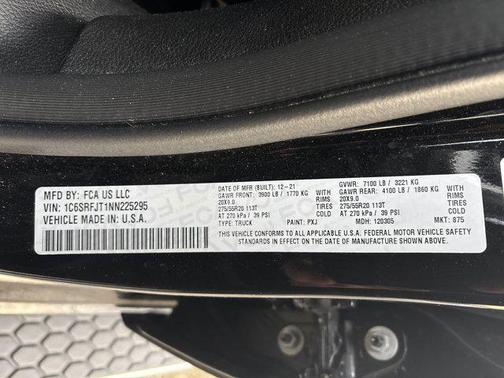 2022 RAM 1500 Laramie