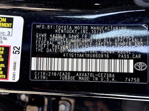 2024 Toyota Camry SE