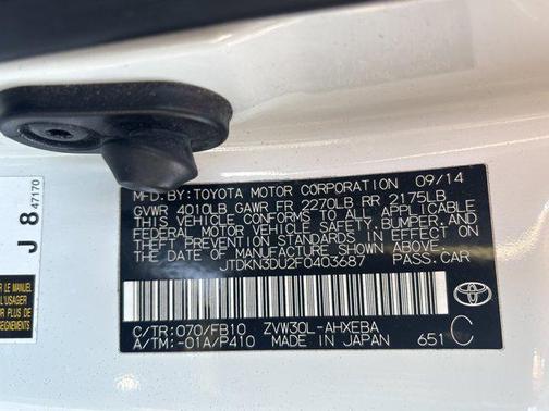 2015 Toyota Prius Three