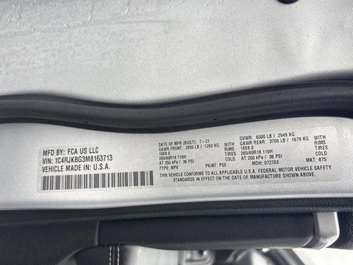 2021 Jeep Grand Cherokee L Limited