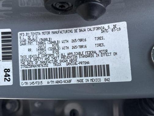 2019 Toyota Tacoma TRD Off Road