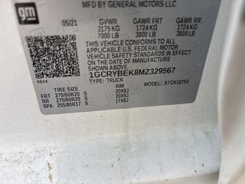 2021 Chevrolet Silverado 1500 Custom