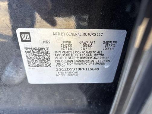 2023 Chevrolet Malibu FWD 1LT