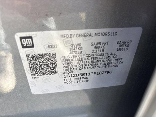 2023 Chevrolet Malibu FWD 1LT