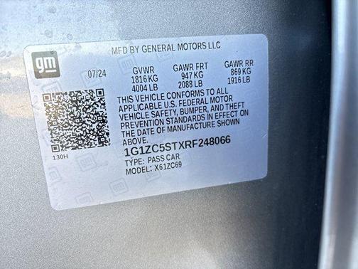 2024 Chevrolet Malibu 1LS