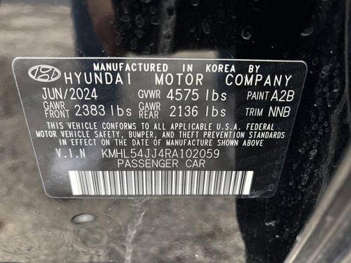 2024 Hyundai SONATA Hybrid Limited