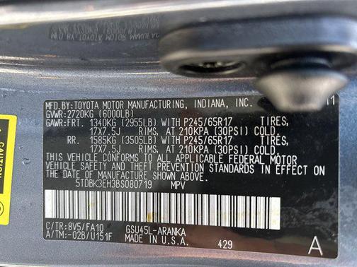 2011 Toyota Highlander SE