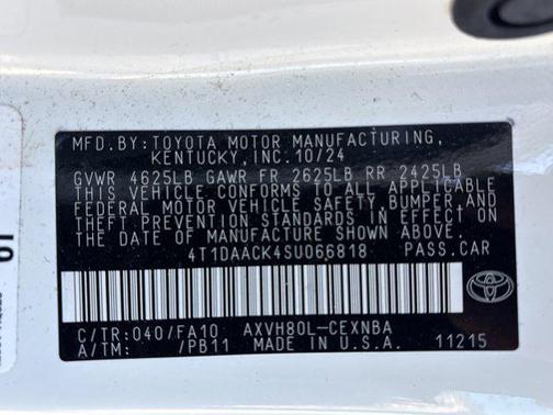 2025 Toyota Camry LE