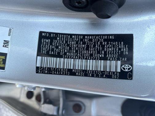 2020 Toyota Corolla LE