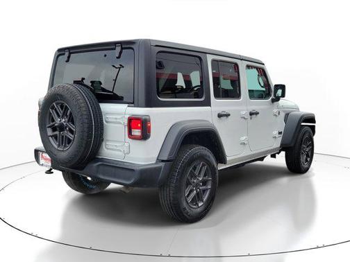 Bright White Clearcoat 2024 Jeep Wrangler Sport S