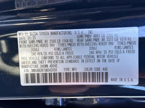 2025 Mazda CX-50 2.5 S Premium Plus Package