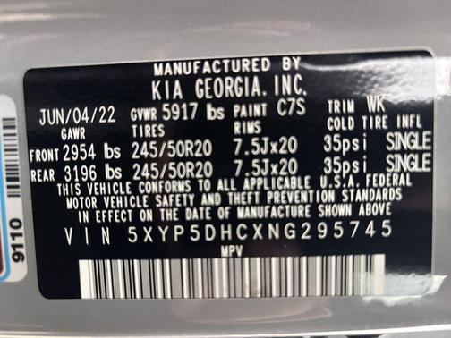 2022 Kia Telluride SX