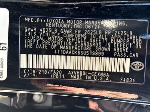 2025 Toyota Camry LE