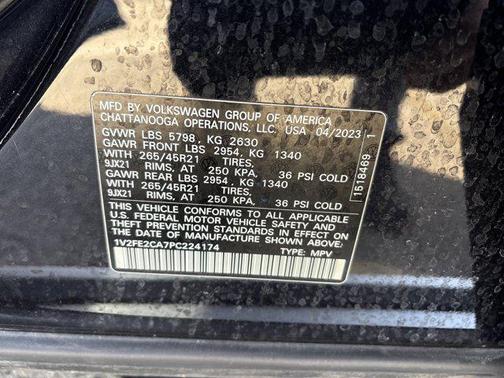 2023 Volkswagen Atlas Cross Sport 3.6L V6 SEL Premium R-Line