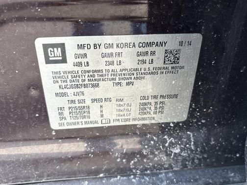 2015 Buick Encore Leather