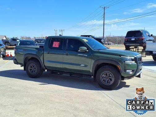 Tactical Green Metallic 2025 Nissan Frontier PRO-4X