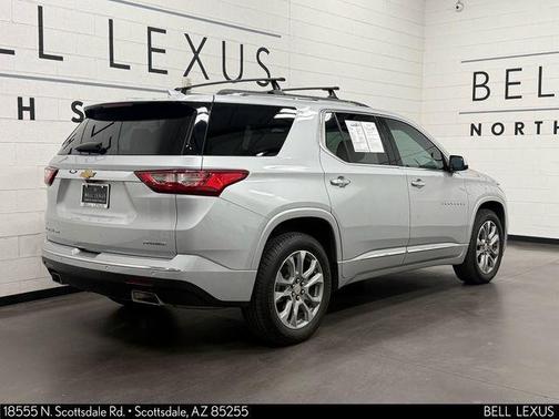 Silver Ice Metallic 2019 Chevrolet Traverse Premier