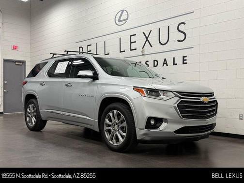 Silver Ice Metallic 2019 Chevrolet Traverse Premier