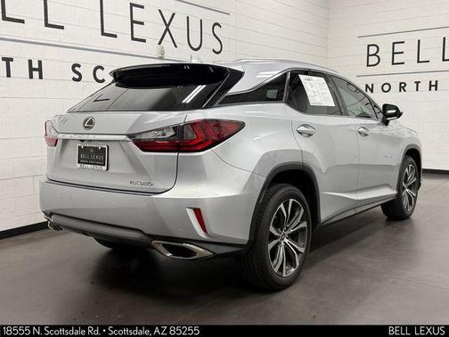 Silver Lining Metallic 2018 Lexus RX 350 Base