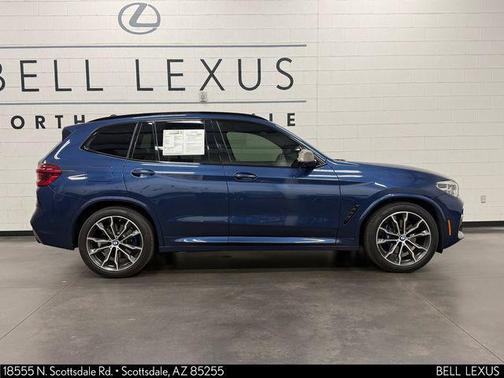 Blue Metallic 2019 BMW X3 M40i