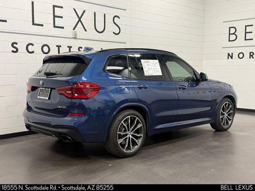 Blue Metallic 2019 BMW X3 M40i