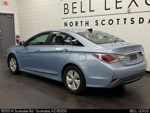 Blue Sky Metallic 2015 Hyundai SONATA Hybrid Base