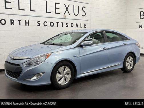 Blue Sky Metallic 2015 Hyundai SONATA Hybrid Base