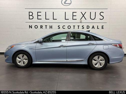 Blue Sky Metallic 2015 Hyundai SONATA Hybrid Base