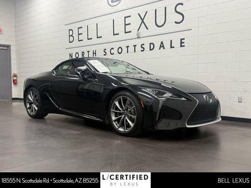 Black 2021 Lexus LC 500 Base