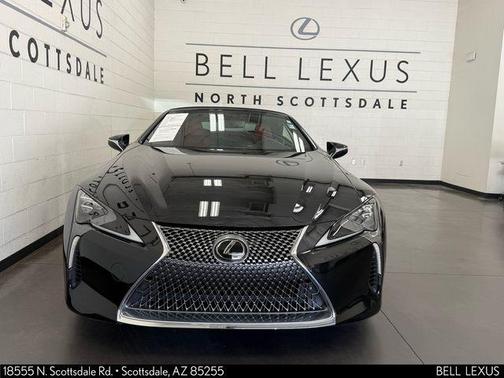 Black 2021 Lexus LC 500 Base