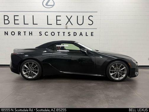 Black 2021 Lexus LC 500 Base