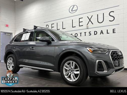 Daytona Gray Pearl Effect 2022 Audi Q5 45 S line Premium