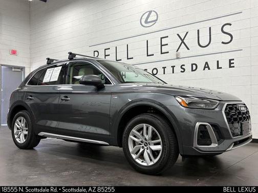 Daytona Gray Pearl Effect 2022 Audi Q5 45 S line Premium