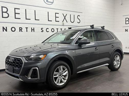 Daytona Gray Pearl Effect 2022 Audi Q5 45 S line Premium
