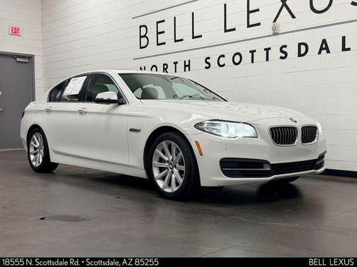 Alpine White 2014 BMW 535d 535d