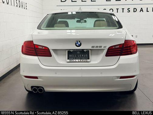 Alpine White 2014 BMW 535d 535d