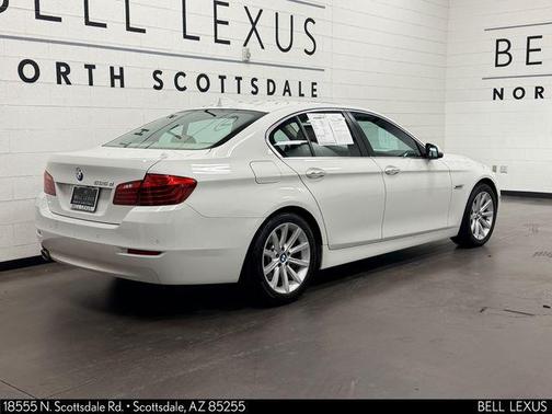 Alpine White 2014 BMW 535d 535d