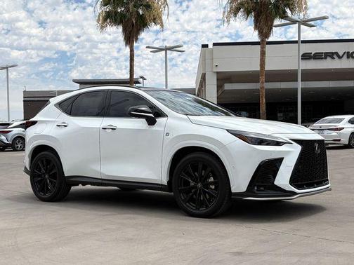 Ultra White 2026 Lexus NX 450h+ F SPORT Handling