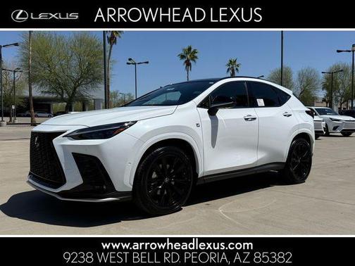 Ultra White 2026 Lexus NX 450h+ F SPORT Handling