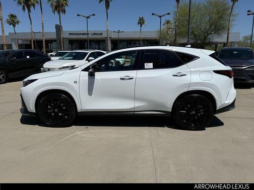 Ultra White 2026 Lexus NX 450h+ F SPORT Handling