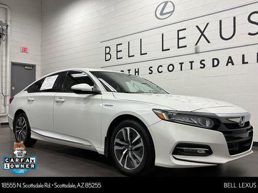 White Orchid Pearl 2018 Honda Accord Hybrid EX-L