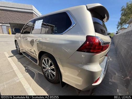 Satin Cashmere Metallic 2018 Lexus LX 570 Base