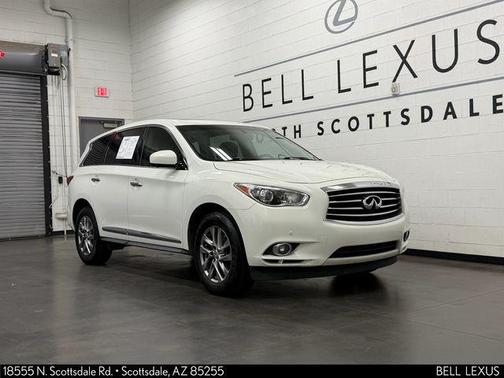 Moonlight White 2013 INFINITI JX35 Base