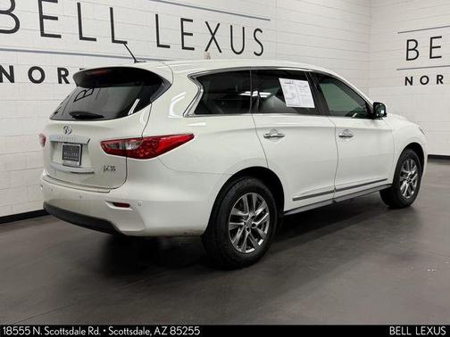 Moonlight White 2013 INFINITI JX35 Base