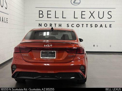 Fire Orange 2022 Kia Forte GT-Line