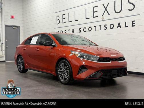 Fire Orange 2022 Kia Forte GT-Line